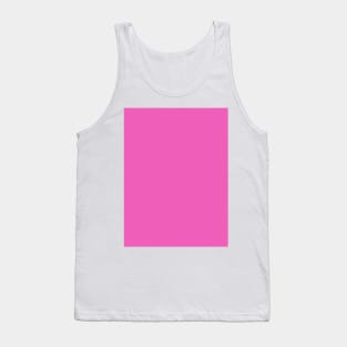 preppy modern girly cute solid color pastel pink Tank Top